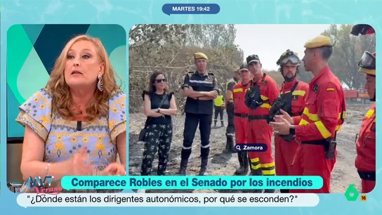 Elisa Beni, tajante: "Si todos los políticos tuvieran el mismo espíritu que Margarita Robles, nos irían mejor las cosas" Elisa Beni, tajante: "Si todos los políticos tuvieran el mismo espíritu que Margarita Robles, nos irían mejor las cosas"