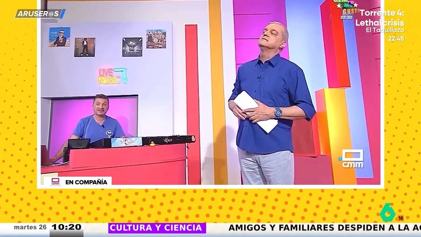 La graciosa 'pullita' de Ramón García a las señoras del público que "no se enteran" La graciosa 'pullita' de Ramón García a las señoras del público que "no se enteran"