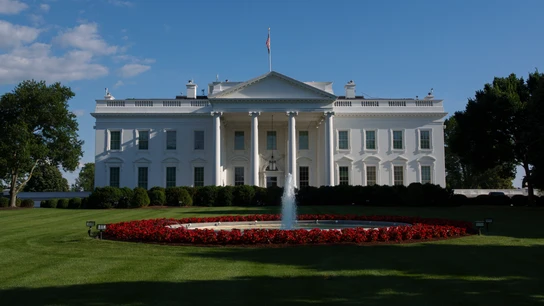 La Casa Blanca el 'Día de los Caídos' el 26 de mayo de 2025 en Washington, DC. La Casa Blanca el 'Día de los Caídos' el 26 de mayo de 2025 en Washington, DC.