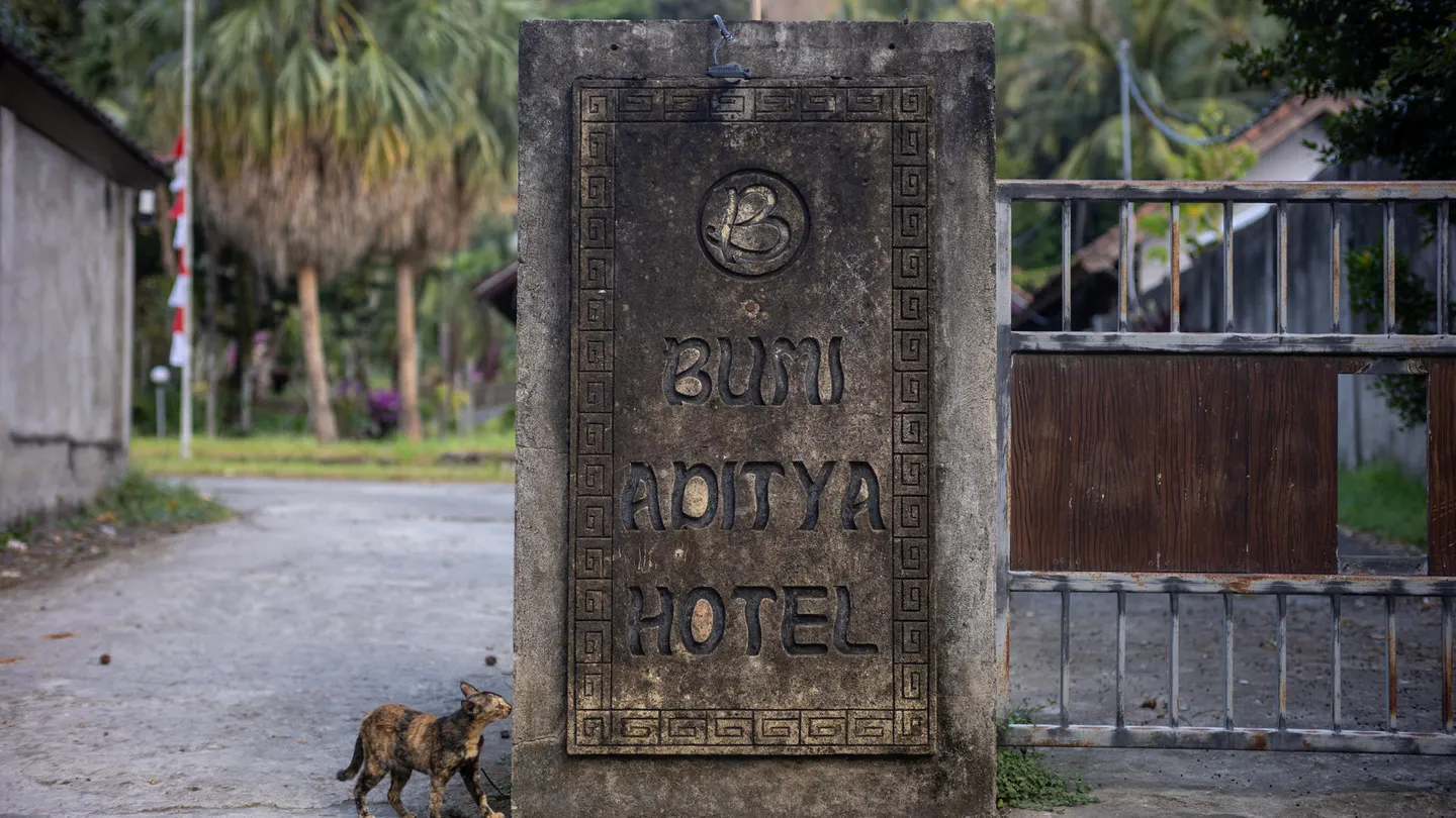 Imagen del hotel Bumi Aditya de Lombok donde se vio por última vez a Matilde Muñoz. Imagen de archivo tomada el 15 de agosto de 2025 que muestra el hotel Bumi Aditya de Lombok, Indonesia, donde se alojaba la española desaparecida María Matilde Muñoz Cazorla, de 72 años, quien fue vista por última vez a comienzos de julio.