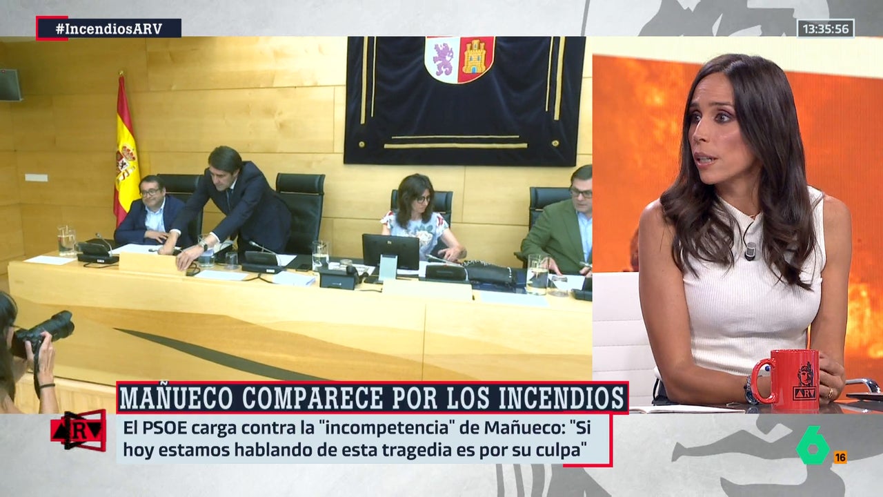 Pilar Velasco contra Mañueco: "No entiendo en qué están los presidentes autonómicos del PP cuando suceden catástrofes"