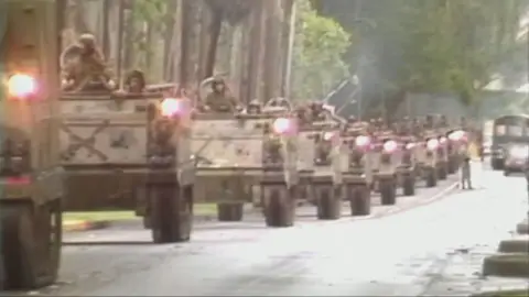 Tanques estadounidenses en Panamá Tanques estadounidenses en Panamá