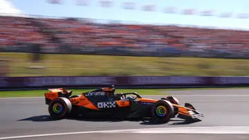 Piastri durante la clasificación del GP de Países Bajos Piastri durante la clasificación del GP de Países Bajos