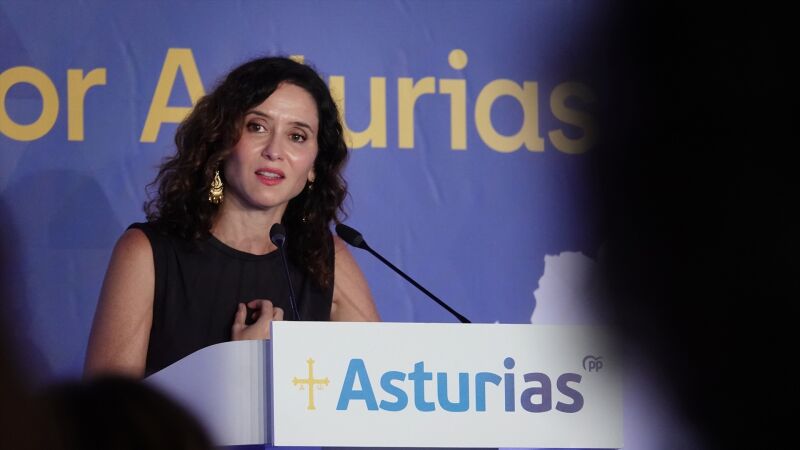 La líder 'popular', Isabel Díaz Ayuso.
