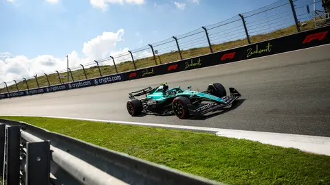 Fernando Alonso durante la clasificación del GP de Países Bajos Fernando Alonso durante la clasificación del GP de Países Bajos