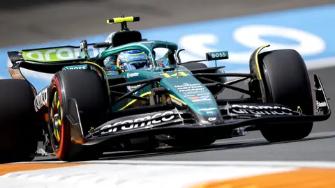 Fernando Alonso en la clasificación del GP de los Países Bajos Fernando Alonso en la clasificación del GP de los Países Bajos