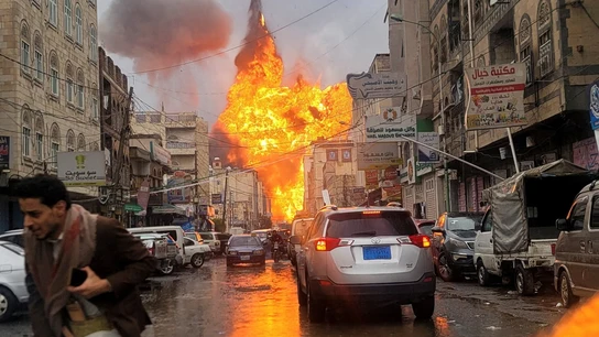 Ataque de Israel en Saná, capital de Yemen Ataque de Israel en Saná, capital de Yemen
