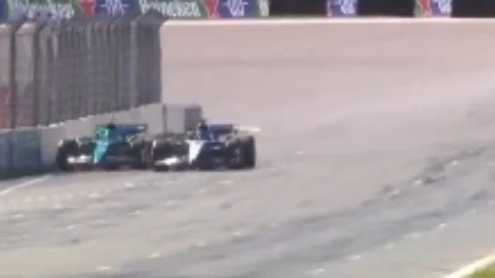 Fernando Alonso y George Russell Fernando Alonso y George Russell