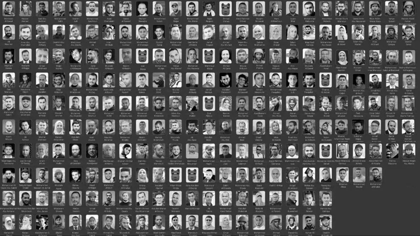 Israel trata de ocultar su genocidio en Gaza asesinando deliberadamente a casi 250 periodistas Israel trata de ocultar su genocidio en Gaza asesinando deliberadamente a casi 250 periodistas