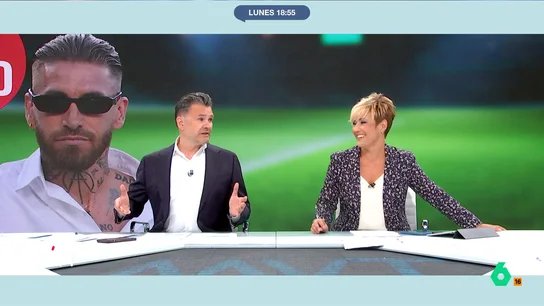 Iñaki López, sobre la nueva canción de Sergio Ramos: "Le hemos puesto karaoke para que lo entiendan bien" El futbolista ha lanzado un tema plagado de 'dardos' para el Real Madrid. En la misma, el de Camas habla sobre su salida del club blanco.