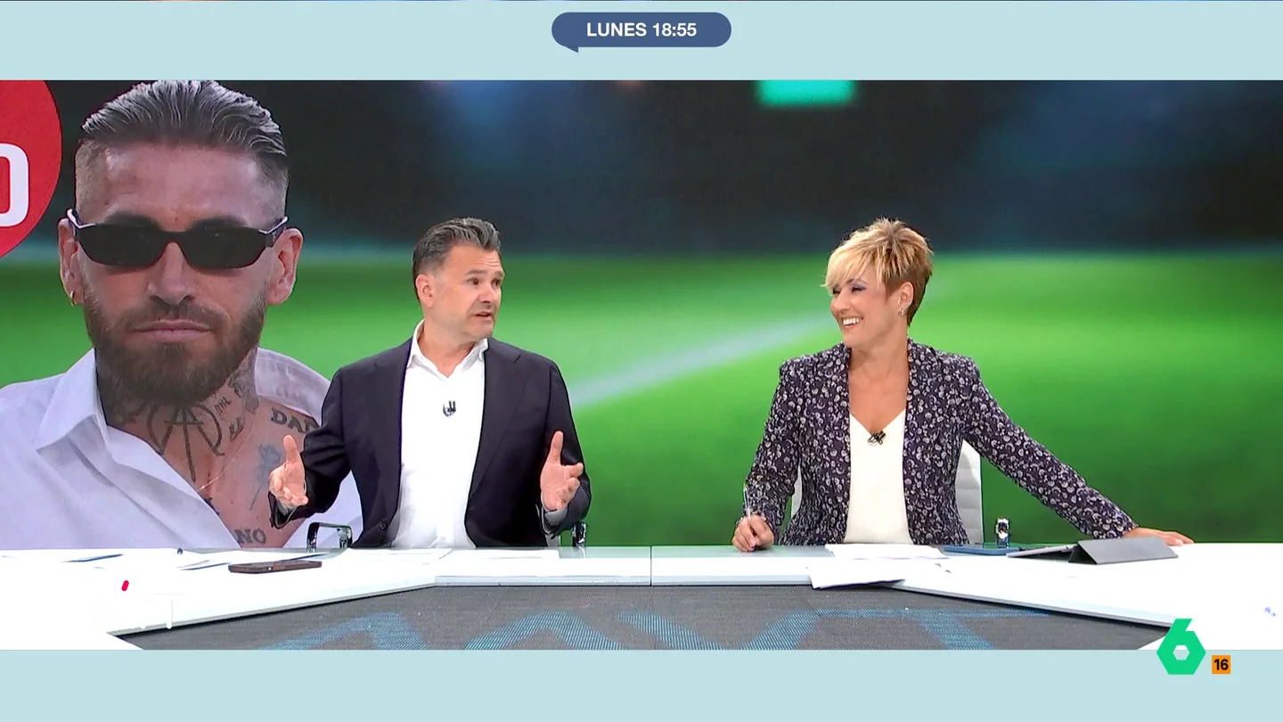 Iñaki López, sobre la nueva canción de Sergio Ramos: "Le hemos puesto karaoke para que lo entiendan bien" El futbolista ha lanzado un tema plagado de 'dardos' para el Real Madrid. En la misma, el de Camas habla sobre su salida del club blanco.