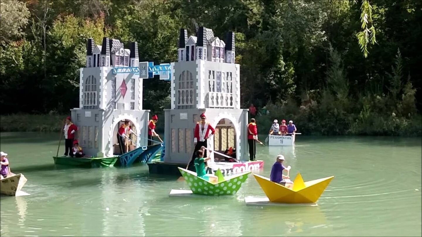 Descenso Pirata. Fiestas del Mot&iacute;n (Aranjuez)