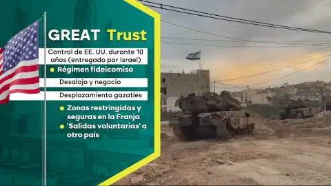 Los planes de Trump: una Gaza sin gazatíes convertida en centro industrial y resort turístico Los planes de Trump: una Gaza sin gazatíes convertida en centro industrial y resort turístico