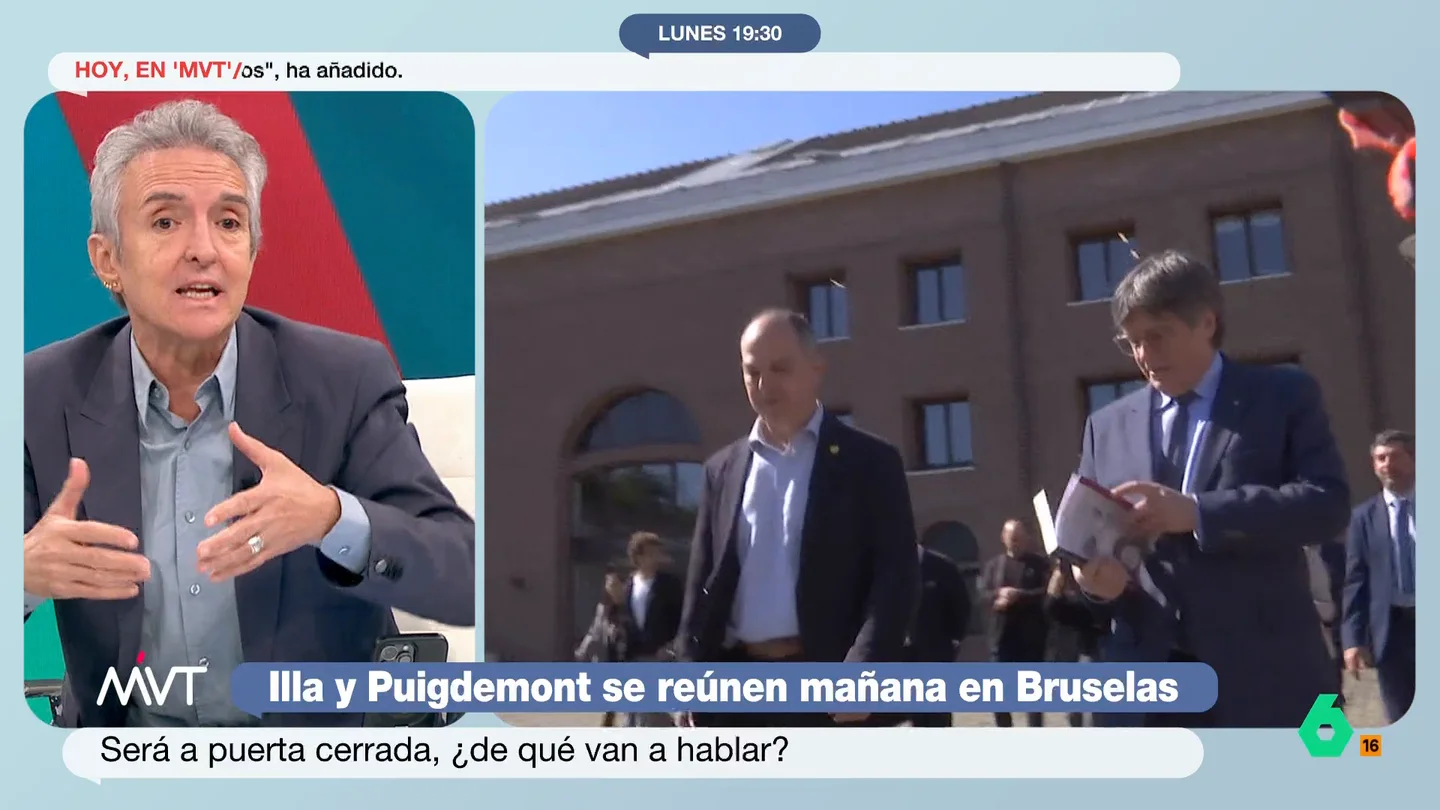 Ramoncín, tajante sobre la reunión de Illa con Puigdemont: "Tiene una parte vergonzosa y vergonzante" Ramoncín opina sobre la reunión entre Salvador Illa y Carles Puigdemont de mañana en Bruselas y, sobre el líder de Junts, se muestra contundente en este vídeo: "Este señor como individuo tiene el valor que tiene".