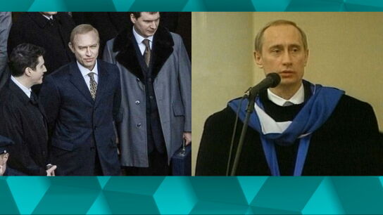 El actor Jude Law caracterizado de Vladímir Putin en 'El mago del Kremlin'.
