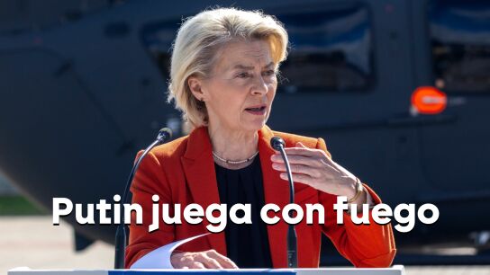 El avi&oacute;n de Ursula von der Leyen sufre una presunta interferencia rusa en el GPS