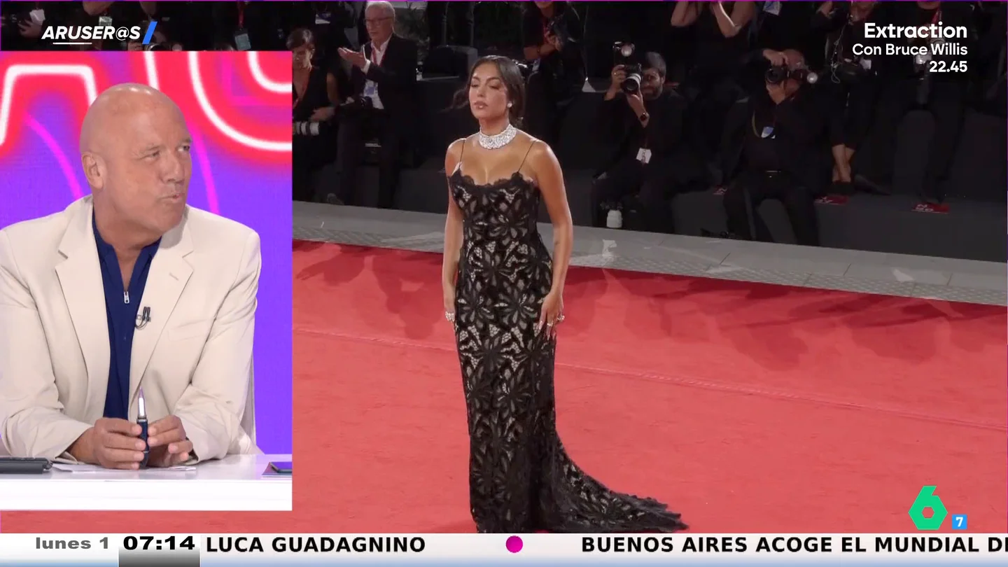 La "enorme decepción" de Alfonso Arús con los looks de Georgina Rodríguez en el festival de Venecia La "enorme decepción" de Alfonso Arús con los looks de Georgina Rodríguez en el festival de Venecia