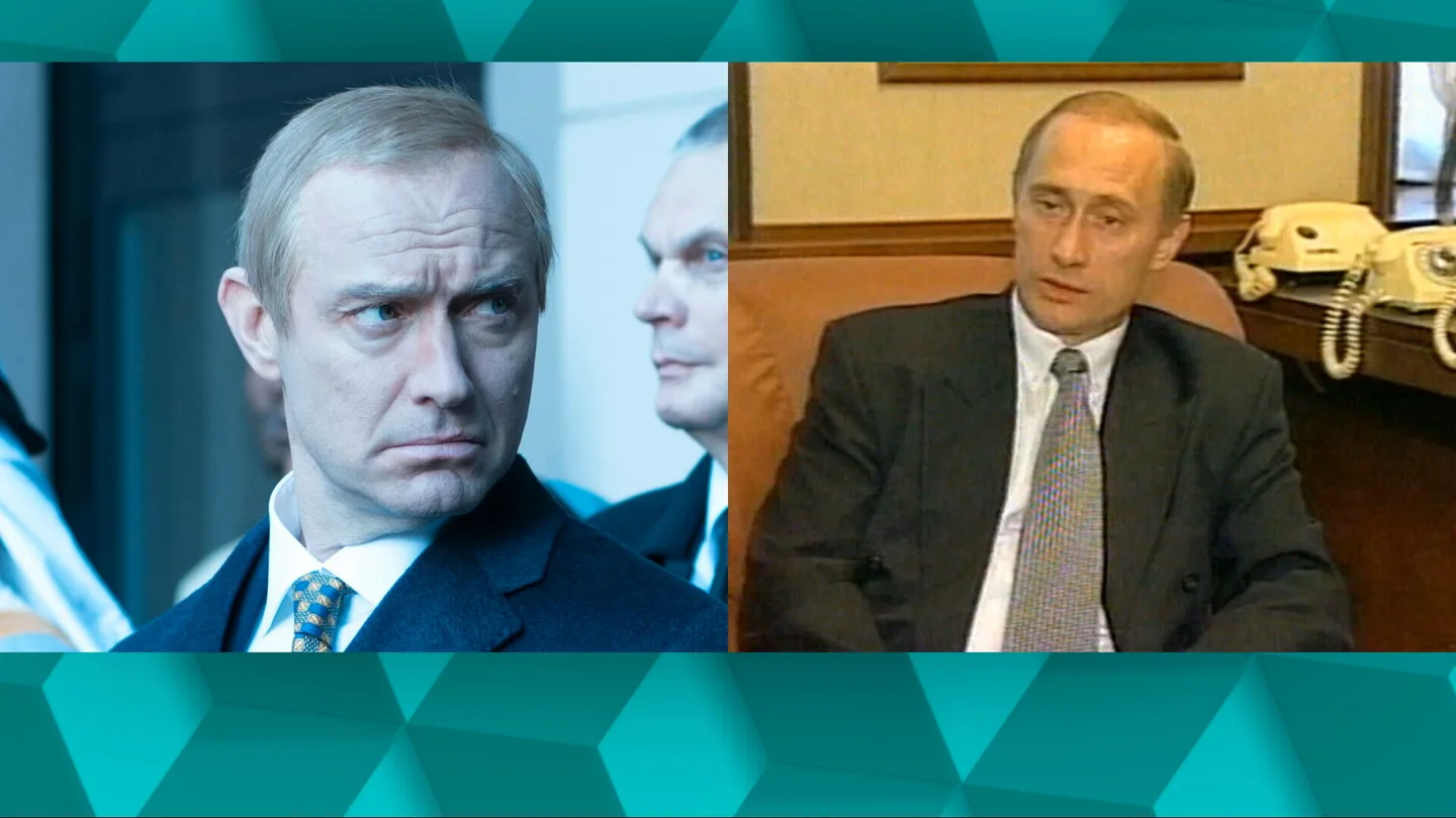 El actor Jude Law caracterizado de Vladímir Putin en 'El mago del Kremlin'. El actor Jude Law caracterizado de Vladímir Putin en 'El mago del Kremlin'.