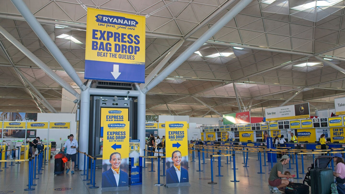 Medidores de equipaje de Ryanair