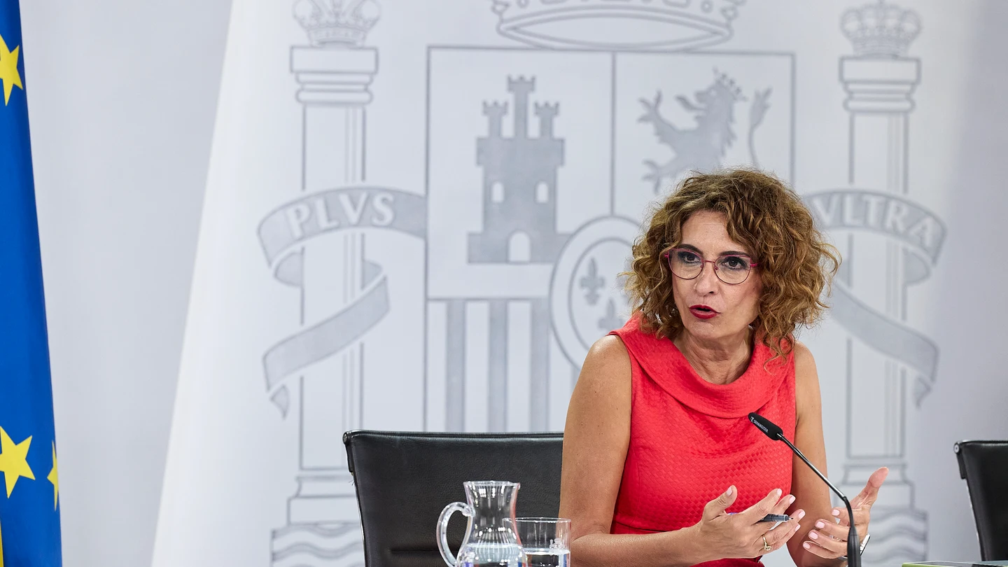 María Jesús Montero durante una rueda de prensa tras la celebración del último Consejo de Ministros María Jesús Montero durante una rueda de prensa tras la celebración del último Consejo de Ministros