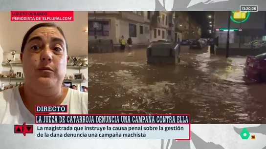 Loreto Ochando denuncia la campaña contra la jueza de Catarroja: "Han llegado a difundir fotos de su hija menor" Loreto Ochando denuncia la campaña contra la jueza de Catarroja: "Han llegado a difundir fotos de su hija menor"
