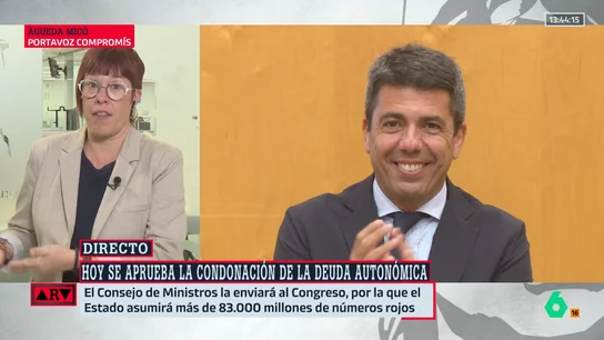 Micó (Compromís), sobre Mazón y la quita de deuda: "Tiene un morro que se lo pisa" Micó (Compromís), sobre Mazón y la quita de deuda: "Tiene un morro que se lo pisa"