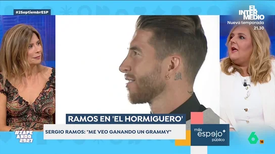 Pilar Vidal y su pícaro comentario sobre Sergio Ramos: "Para una noche loca quiero 'Cibeles'" La periodista ha analizado el cambio físico de Sergio Ramos desde que empezó su andadura en el Real Madrid hasta su imagen actual. Vidal afirma que "está cogiendo ese look de los cantantes modernos que arrastran masas".