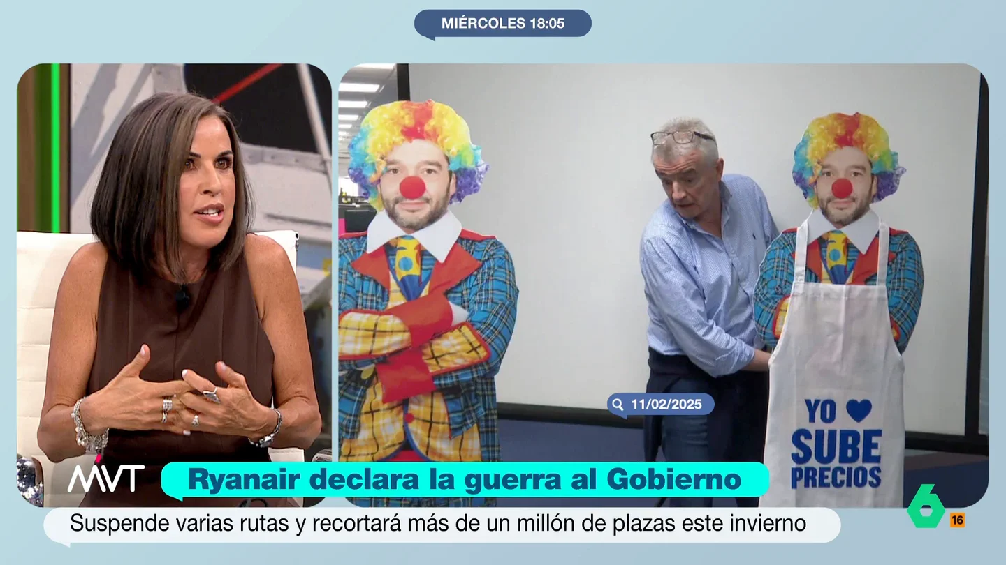Bea de Vicente, sobre Ryanair: "Es la reina de las cláusulas abusivas" La abogada considera que este movimiento de la aerolínea irlandesa puede suponer una oportunidad para que crezcan otras empresas. "No sé hasta qué punto perdemos o ganamos", afirma.