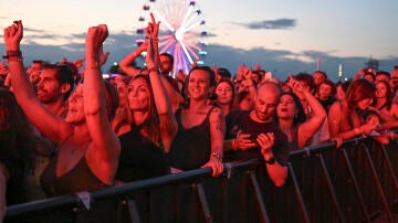 Asistentes a un concierto durante el festival MAD COOL de julio &uacute;ltimo