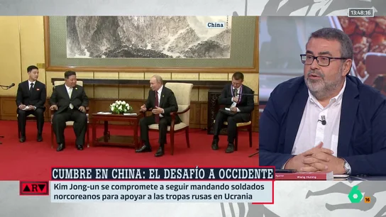 Pedro Rodríguez analiza la cumbre en China: "Estos tres autócratas forman también el club de los plagiados por Donald Trump" Pedro Rodríguez analiza la cumbre en China: "Estos tres autócratas forman también el club de los plagiados por Donald Trump"