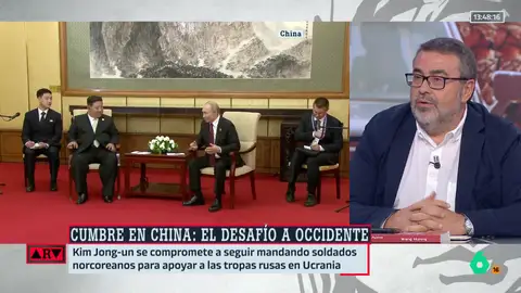 Pedro Rodríguez analiza la cumbre en China: "Estos tres autócratas forman también el club de los plagiados por Donald Trump" Pedro Rodríguez analiza la cumbre en China: "Estos tres autócratas forman también el club de los plagiados por Donald Trump"