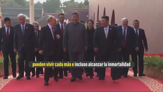 Putin y Xi Jinping, en busca de la eternidad: un micro abierto les pilla charlando sobre la inmortalidad Putin y Xi Jinping, en busca de la eternidad: un micro abierto les pilla charlando sobre la inmortalidad