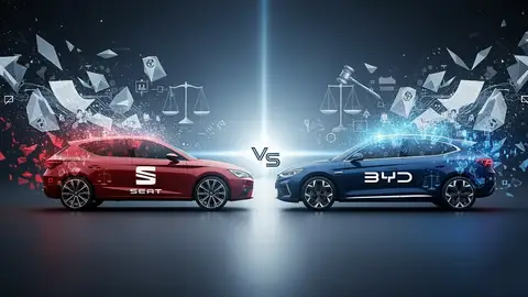 ¿Realmente se parecen o es una estrategia para crear un poco de inseguridad? SEAT dice que algunos nombres de BYD se parecen mucho a los suyos... SEAT demanda a BYD