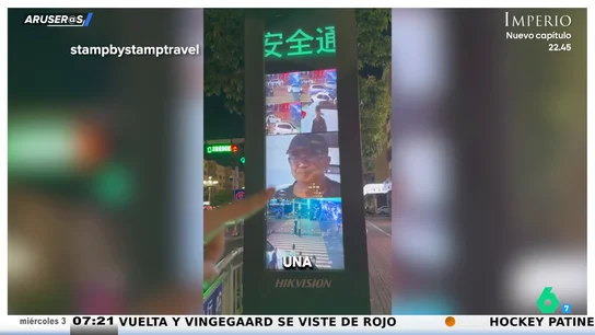 Una española visita China y descubre el 'semáforo de la vergüenza': "Si lo pasas en rojo, publican una foto tuya" Una española visita China y descubre el 'semáforo de la vergüenza': "Si lo pasas en rojo, publican una foto tuya"