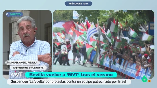 Miguel Ángel Revilla confiesa que pensó en unirse a la Global Sumud Flotilla: "Netanyahu es un asesino de libro" El expresidente cántabro afirma que lo que está haciendo Israel en Gaza es "un genocidio de libro". Además, considera que la gente debería sublevarse para impedirlo.