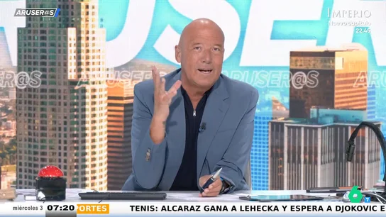 Alfonso Arús confiesa qué es lo que más odia en el mundo: "Está aquí porque es un inútil" Alfonso Arús confiesa qué es lo que más odia en el mundo: "Está aquí porque es un inútil"