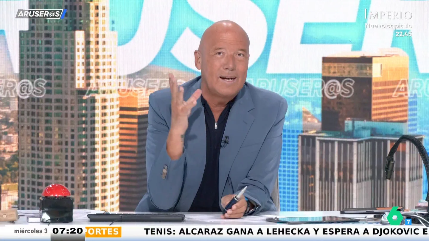 Alfonso Arús confiesa qué es lo que más odia en el mundo: "Está aquí porque es un inútil" Alfonso Arús confiesa qué es lo que más odia en el mundo: "Está aquí porque es un inútil"