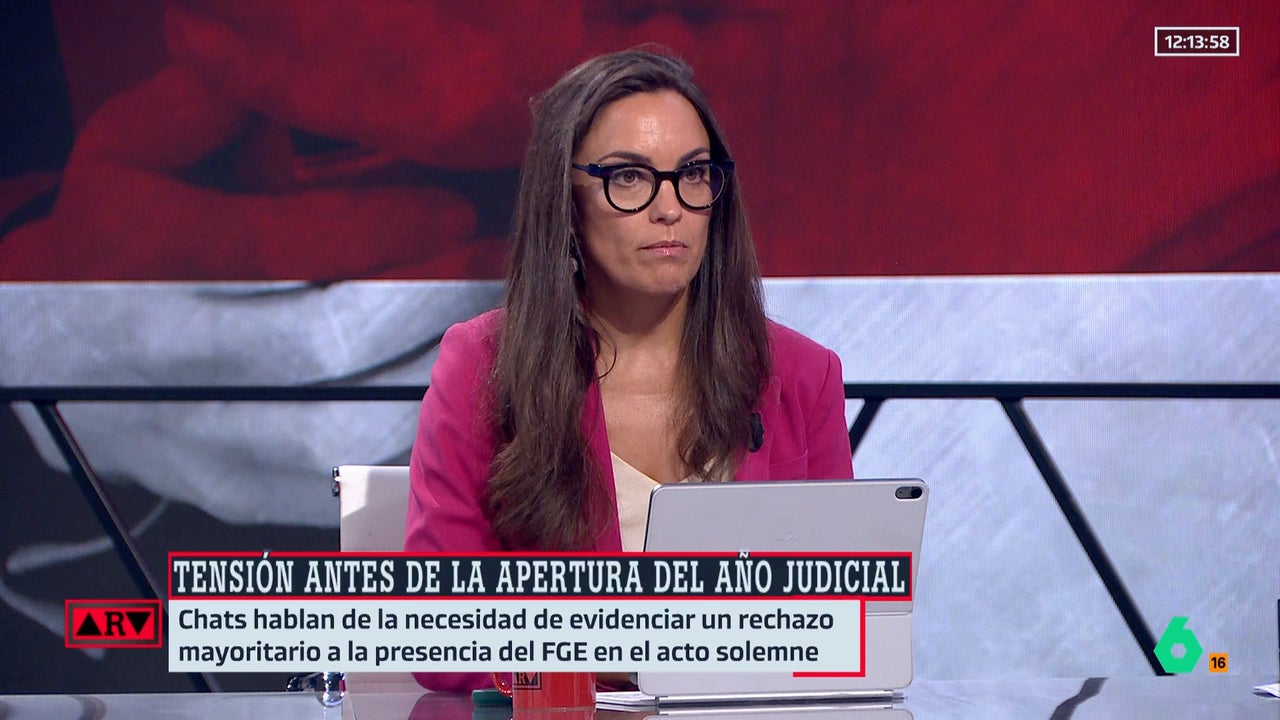 Marta García Aller, tajante sobre el caso del fiscal general: "Tendría que apartarse del cargo y demostrar su inocencia"