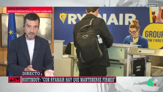 Pablo Bustinduy, sobre Ryanair Pablo Bustinduy, sobre Ryanair