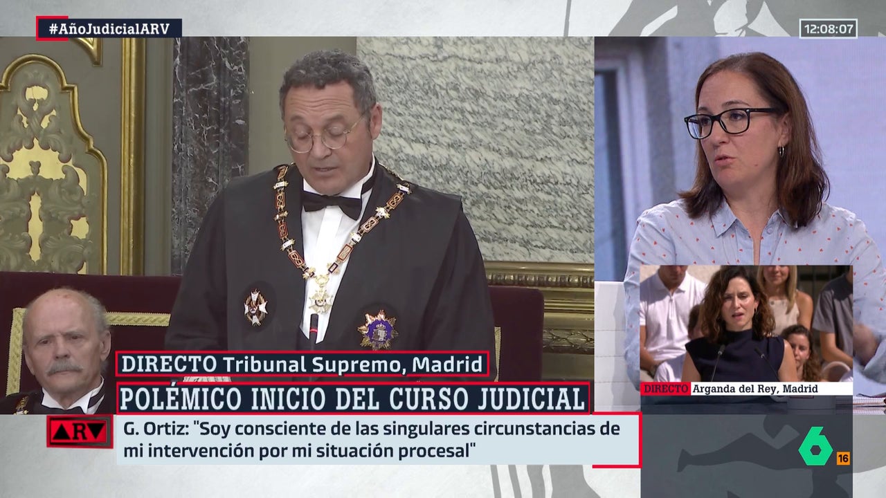 Gemma Robles valora las palabras de García Ortiz: "La polémica no es que esté, sino si tenía que haber llegado hasta hoy como fiscal general"