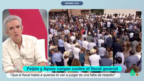 Ramoncín, sobre los mensajes de Ayuso: "No sé si me producen más ridículo ajeno o desazón" Tanto el líder popular, Alberto Núñez Feijóo, como la presidenta de la Comunidad de Madrid, no han dudado en criticar al presidente Sanchez. Ayuso, por ejemplo, ha comparado el gobierno del socialista con una dictadura.