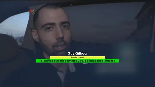 Hamás difunde un vídeo de un rehén israelí desesperado ante los bombardeos en Gaza: "Si esto no para, voy a morir con otros ocho israelíes" Hamás difunde un vídeo de un rehén israelí desesperado ante los bombardeos en Gaza: "Si esto no para, voy a morir con otros ocho israelíes"