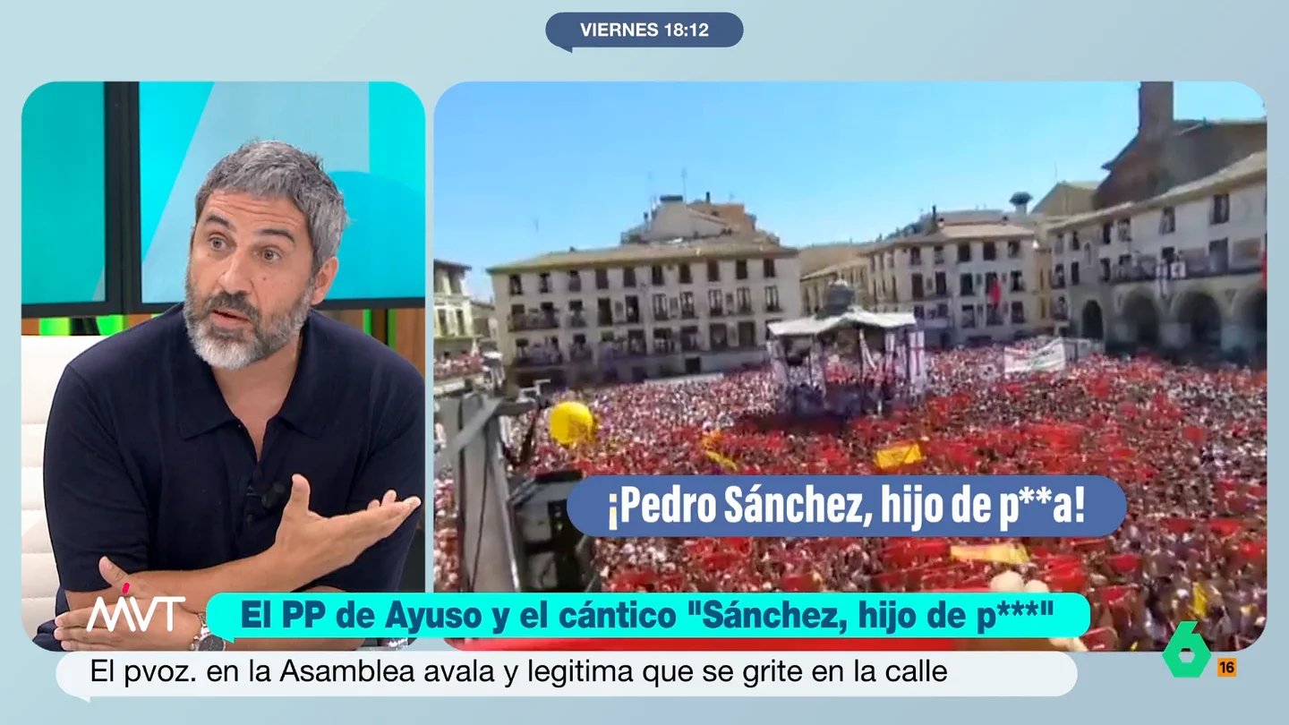 Pedro Águeda, sobre los ataques de Ayuso y el PP a Sánchez: "Han logrado mostrarse como antisistema con posturas reaccionarias" Pedro Águeda reflexiona en este vídeo sobre los duros ataques del PP de Ayuso a Pedro Sánchez, llegando incluso a avalar los insultos al presidente, que llega a la gente joven que "cree que está siendo rebelde, cuando en realidad es un trampantojo".