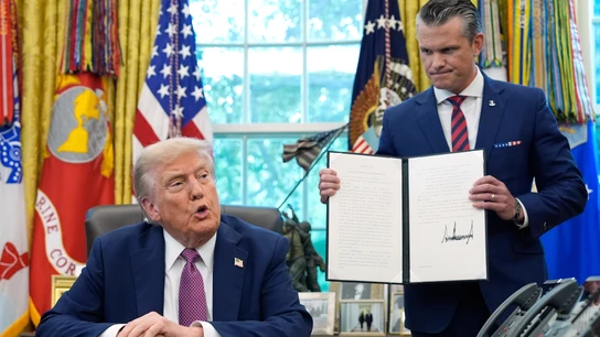 El presidente de Estados Unidos, Donald Trump, en el Despacho Oval de la Casa Blanca El presidente de Estados Unidos, Donald Trump, en el Despacho Oval de la Casa Blanca