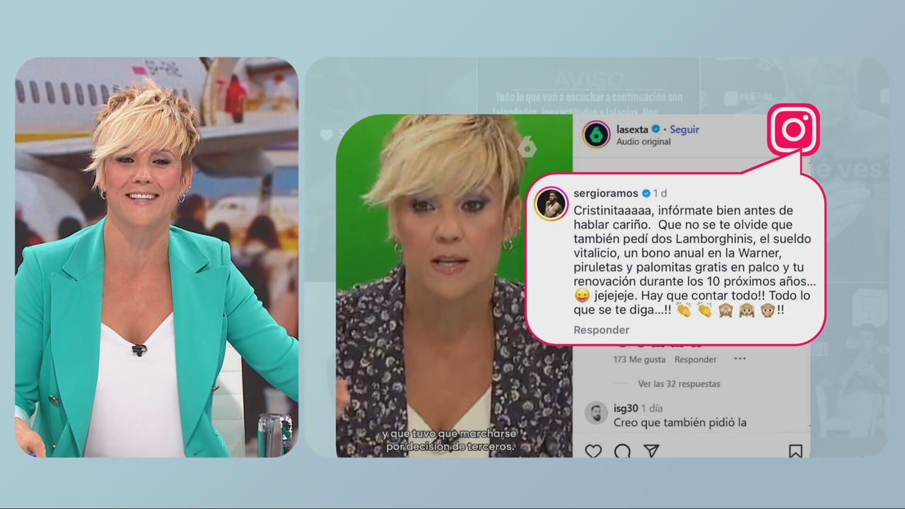 Cristina Pardo responde a Sergio Ramos con otra exclusiva: "El Real Madrid le esperó hasta enero y le dijo que, si no renovaba, ficharían a Alaba"