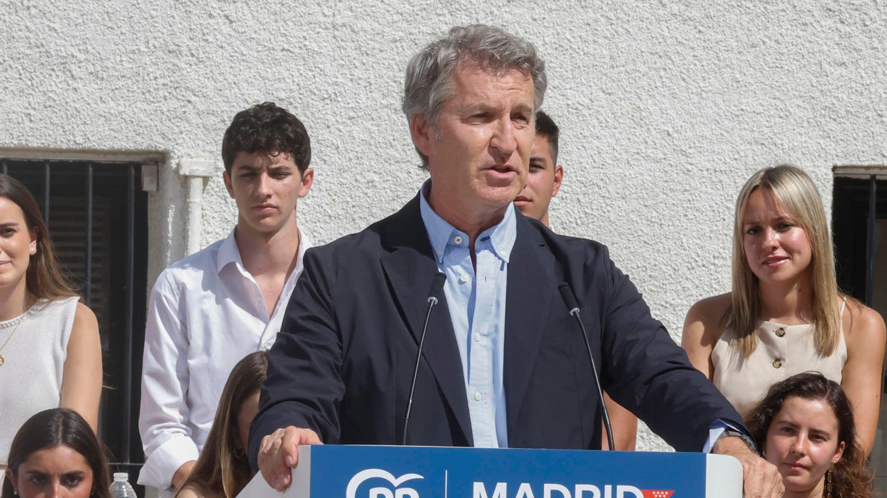 Feijóo, sobre su ausencia en la apertura del Año Judicial: "Me alegro de no estar presente allí"