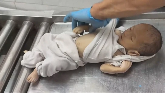 Bebé muerto en Gaza Bebé muerto en Gaza