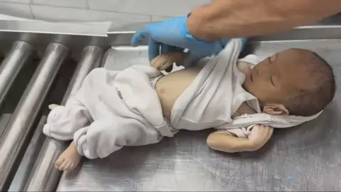 Bebé muerto en Gaza Bebé muerto en Gaza