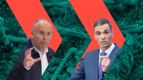 Miguel Tellado y Pedro Sánchez Miguel Tellado y Pedro Sánchez