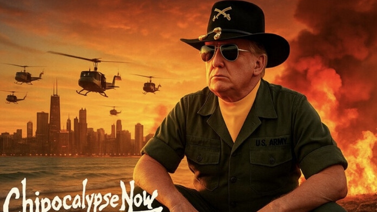Trump amenaza a Chicago usando una mítica frase de 'Apocalypse Now': "Me encanta el olor de las deportaciones por la mañana"